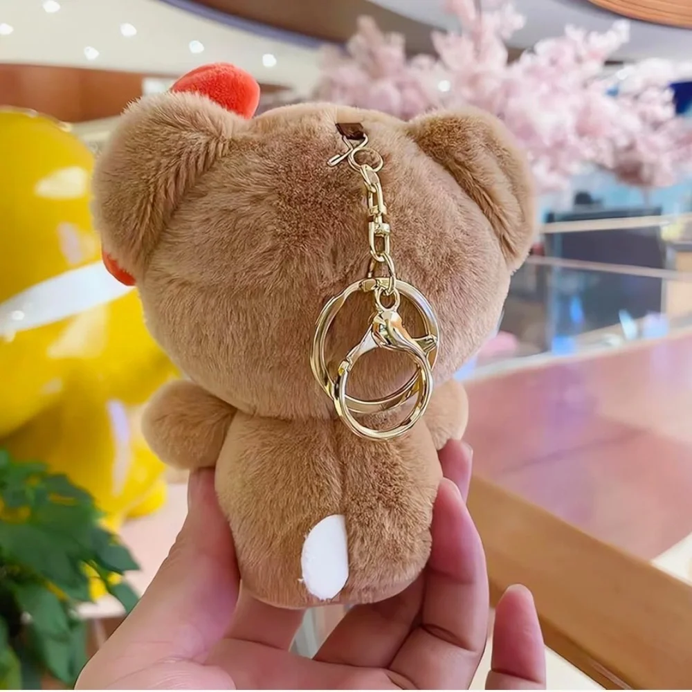 Hello Kitty bear outfit keychain in purse charms approximately 5.1 inches